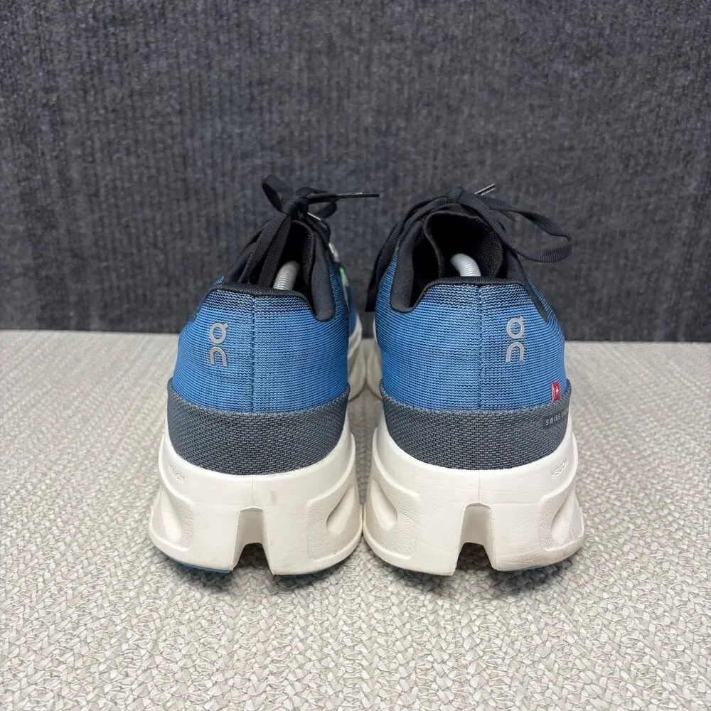 On Cloud Cloudeclipse Niagara Ivory Blue Athletic Running Shoes Mens 12.5 US